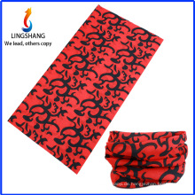 Mode Polyester Bandana Hals Schlauch Bandana multifunktionale nahtlose Kopfbedeckung